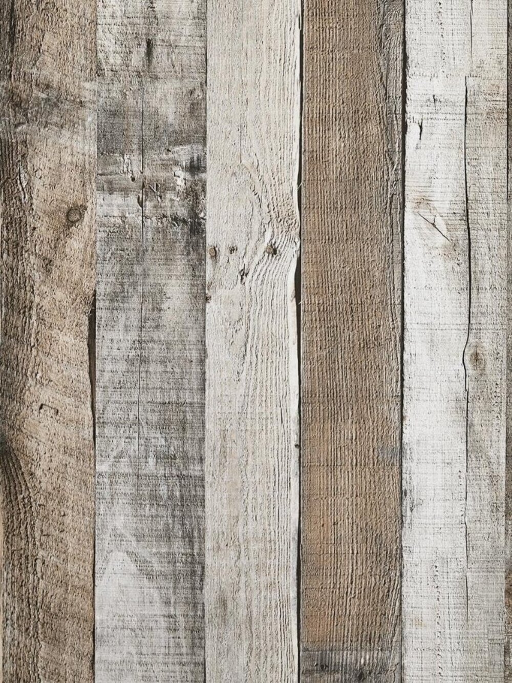 Natural Wood-Grey Contact Paper Peel and Stick Wallpaper